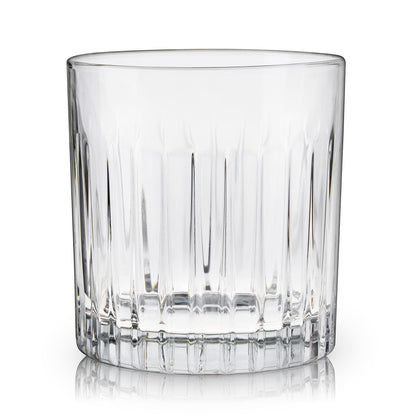 Reserve Milo Crystal Rocks Glasses By Viski (set of 4)