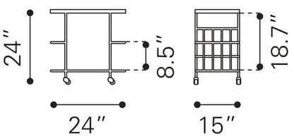 Argus Bar Cart