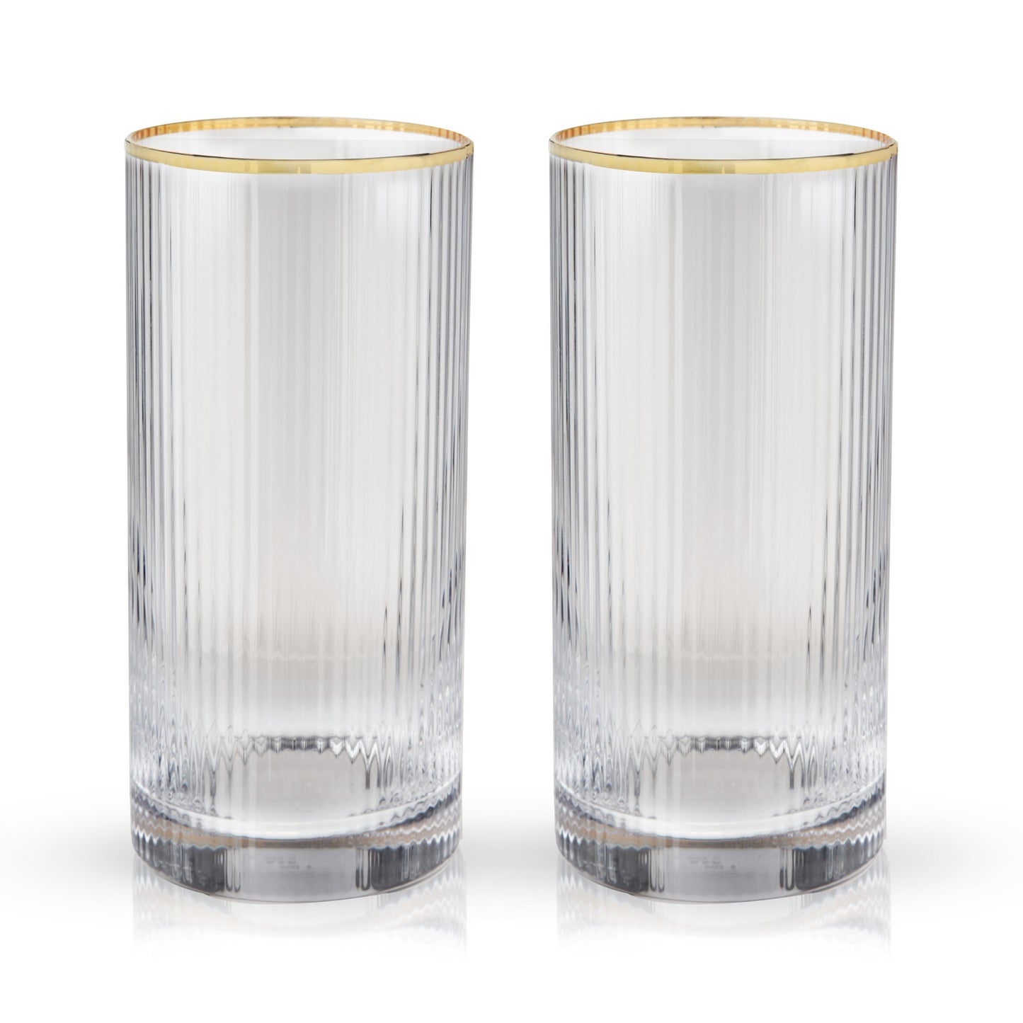 Meridian Crystal Highball Glasses