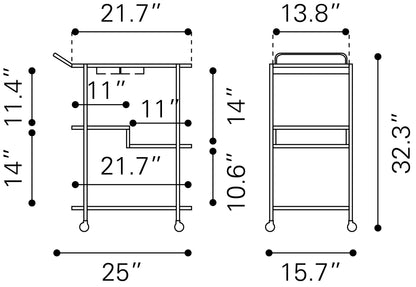 Constanza Bar Cart