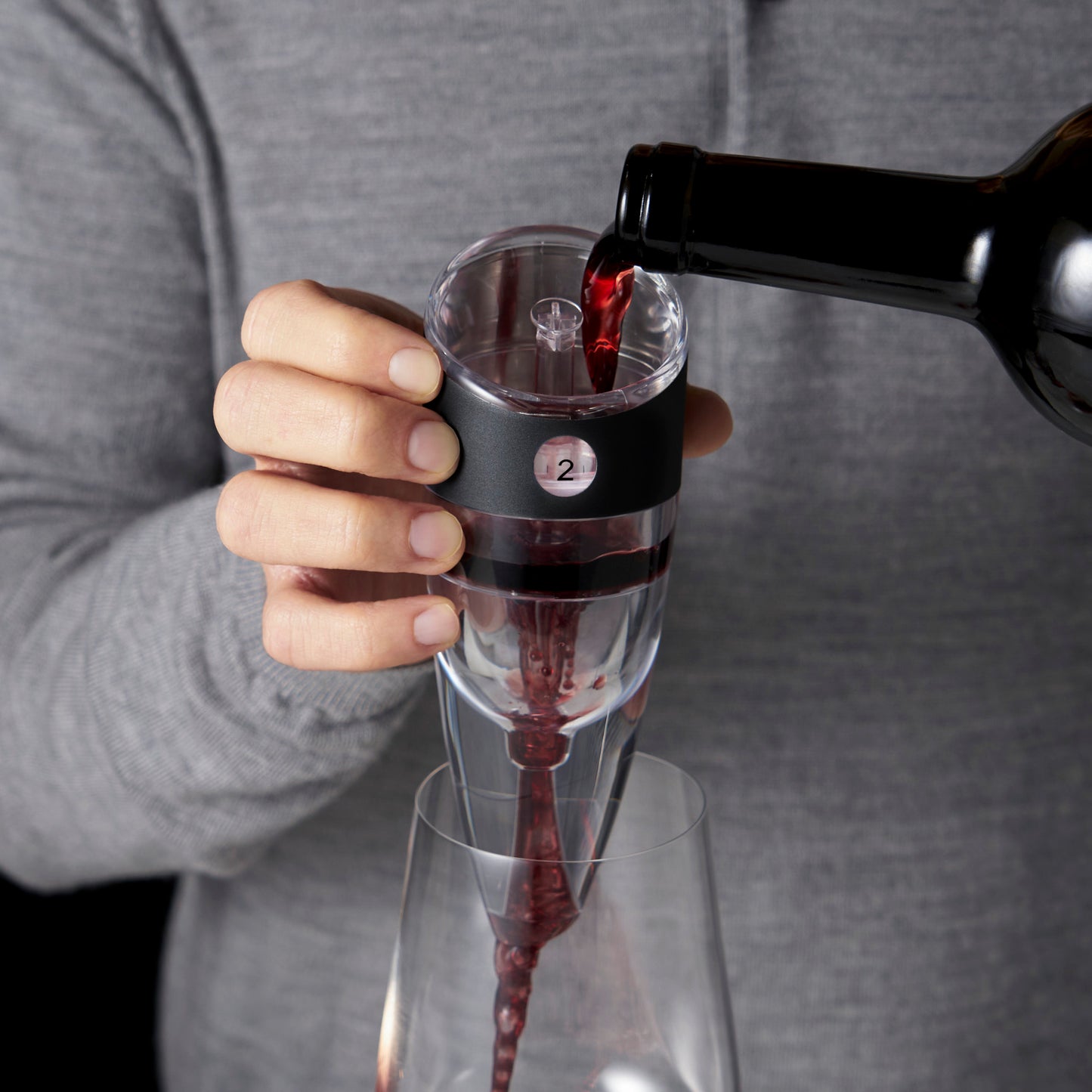 Alchemi Adjustable Aerating Wine Pourer Viski®