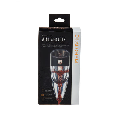 Alchemi Adjustable Aerating Wine Pourer Viski®