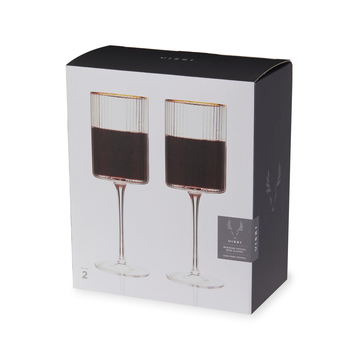 Meridian Crystal Wine Glasses Viski®