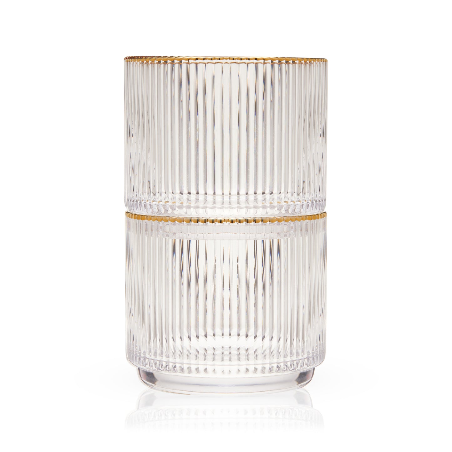 Meridian Crystal Lowball Tumblers