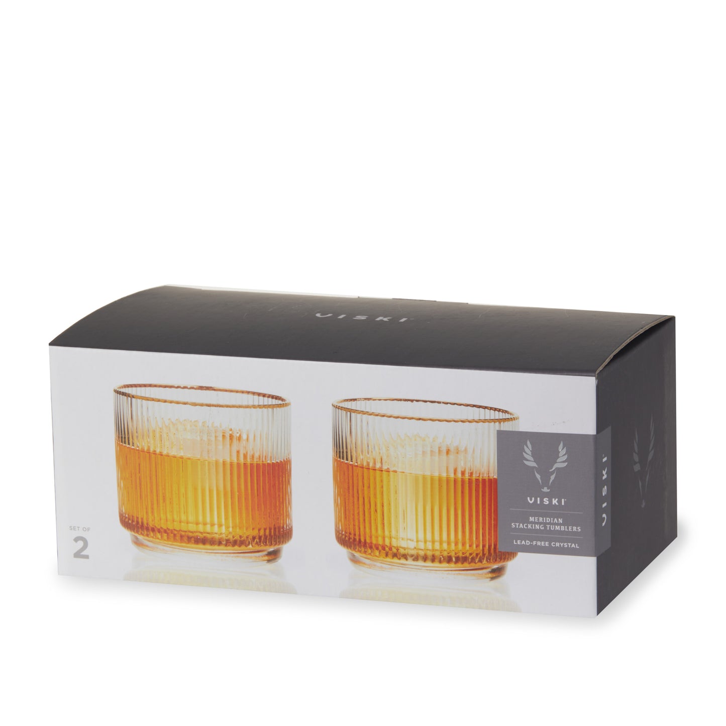 Meridian Crystal Lowball Tumblers